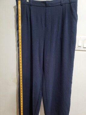 Old Navy Playa Wide Leg Navy Blue Pull-On Pants